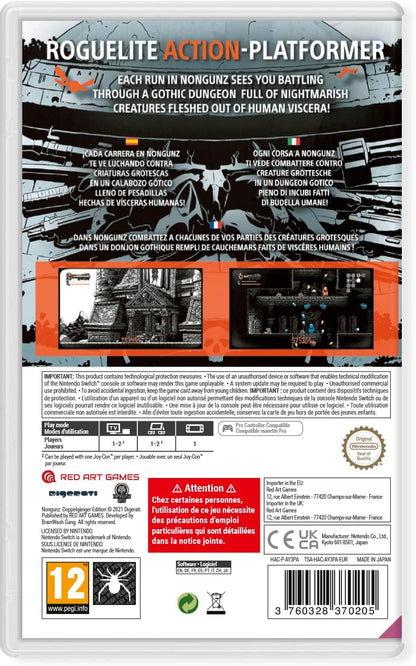 Red Art Games Nongunz dubbele versie Nintendo Switch