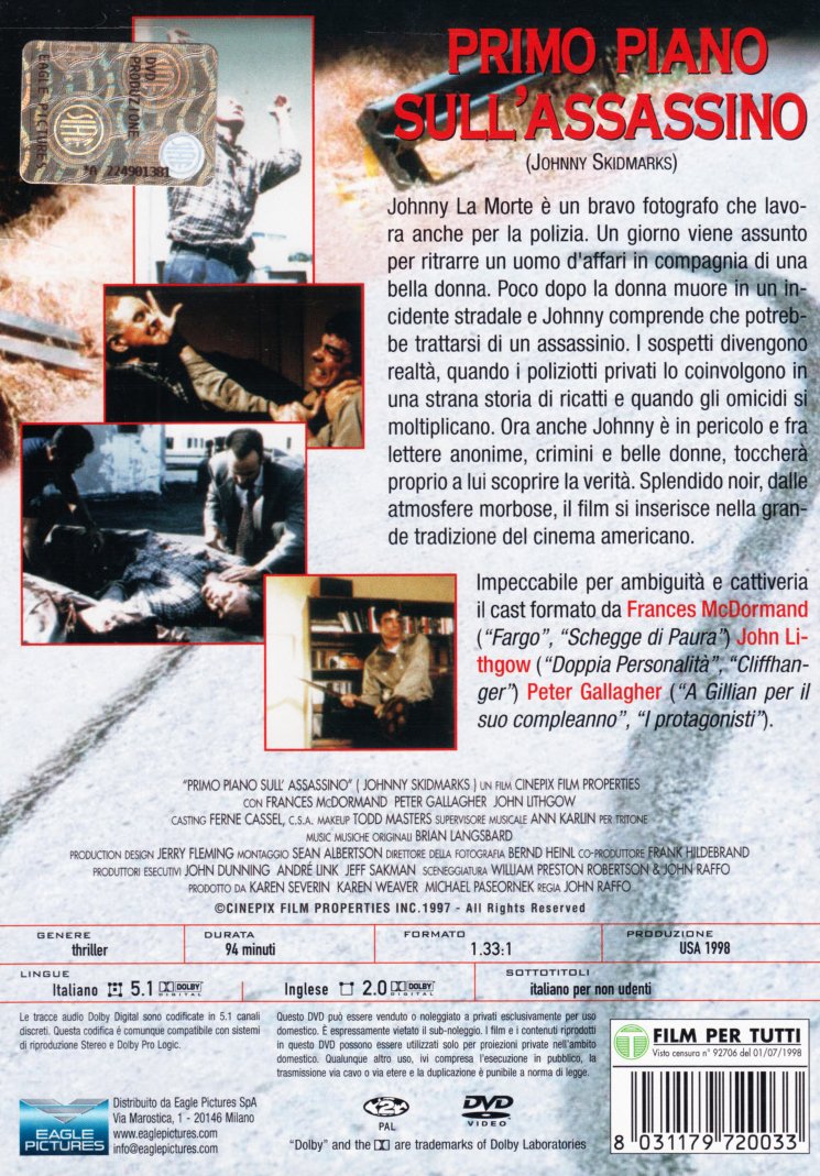 Primo Piano Sull'Assassino