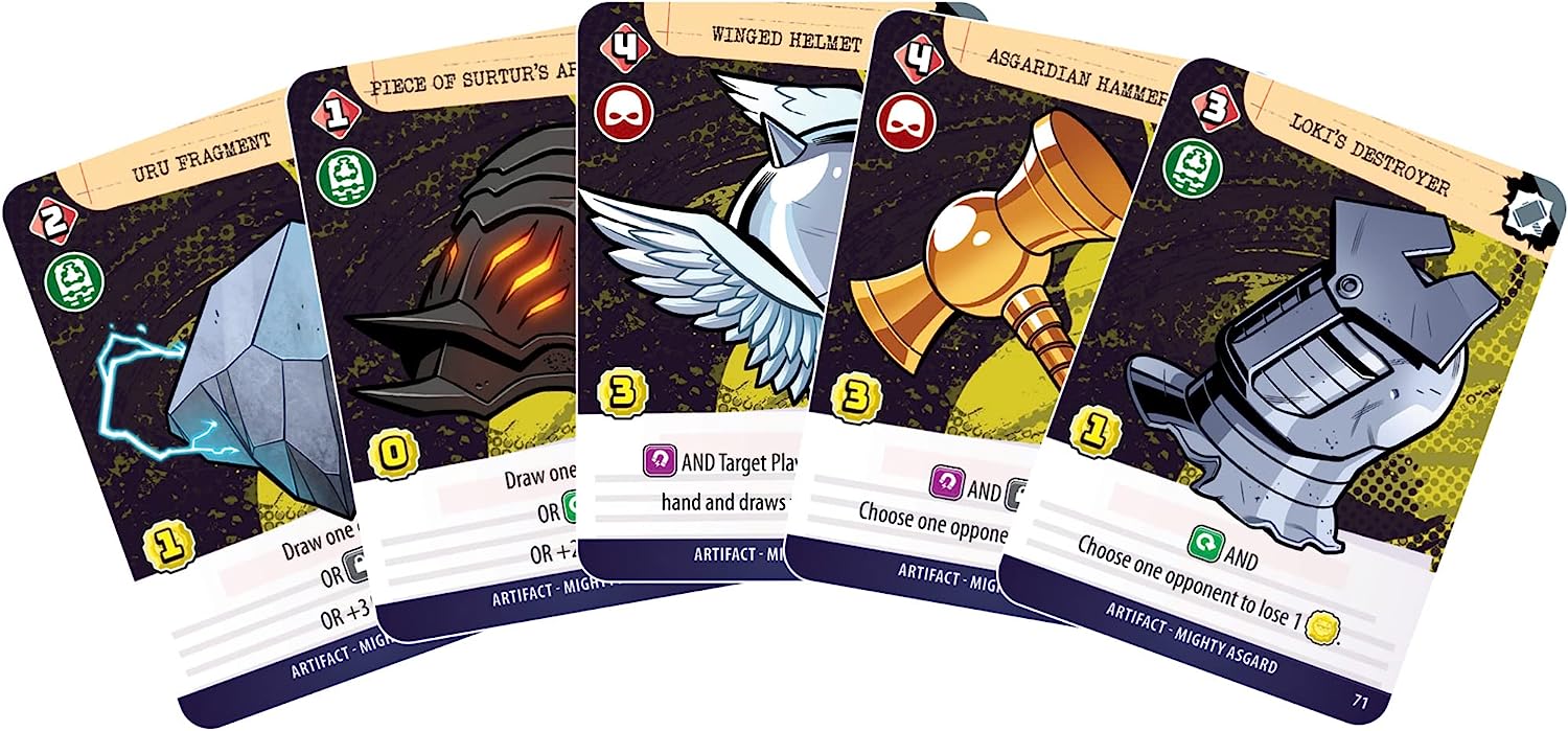 WizKids Marvel: Juego de cartas de control de da os, a partir de 12 a os, 2 a 4 jugadores, 30 minutos