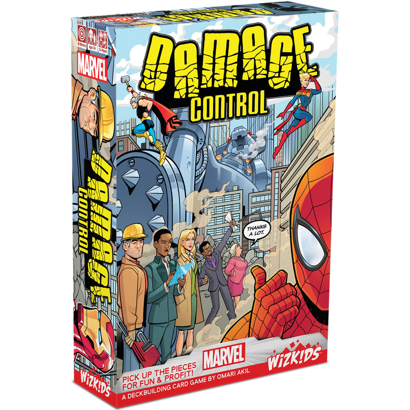 WizKids Marvel: Juego de cartas de control de da os, a partir de 12 a os, 2 a 4 jugadores, 30 minutos