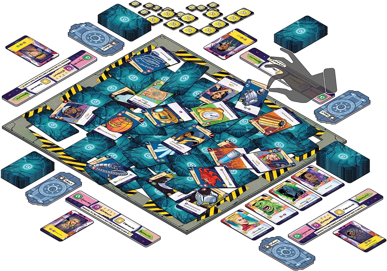 WizKids Marvel: Juego de cartas de control de da os, a partir de 12 a os, 2 a 4 jugadores, 30 minutos