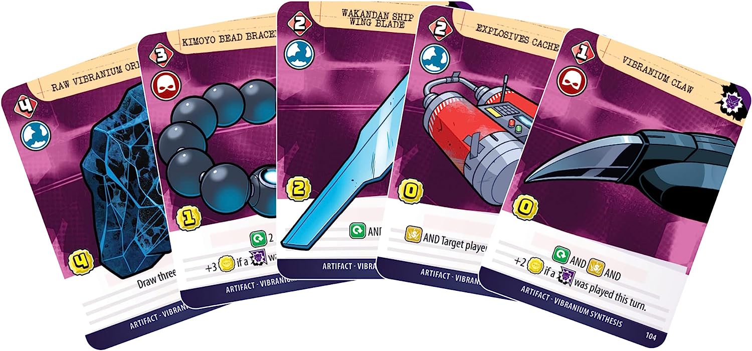 WizKids Marvel: Juego de cartas de control de da os, a partir de 12 a os, 2 a 4 jugadores, 30 minutos