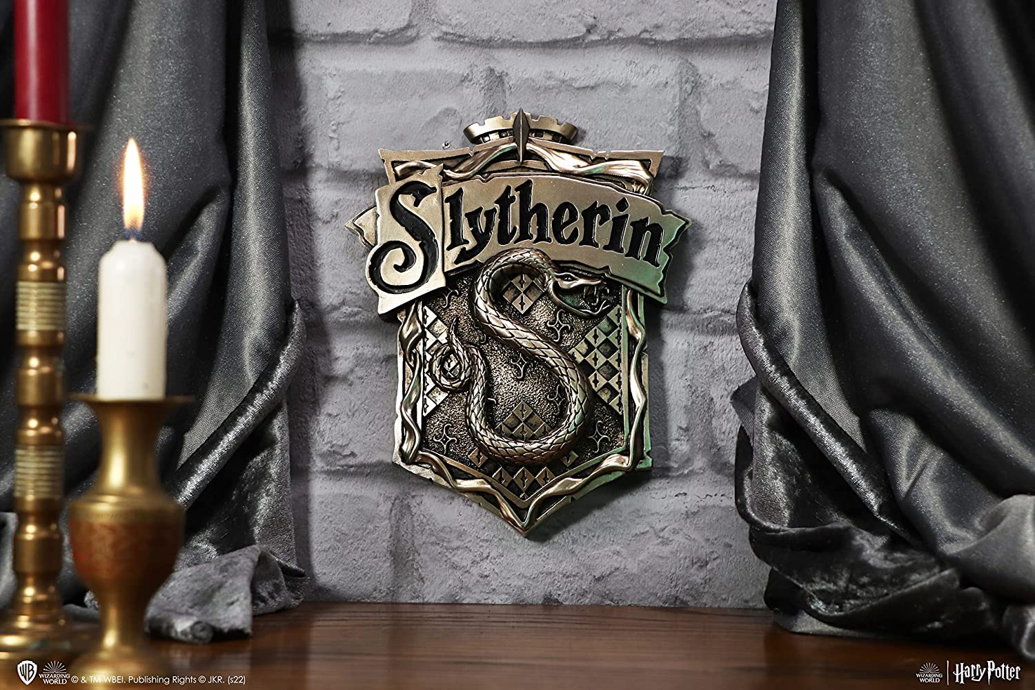 Harry Potter Wandschmuck Slytherin 20 cm