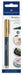 Faber-Castell - Confezione di pennarelli metallizzati, colore: Oro