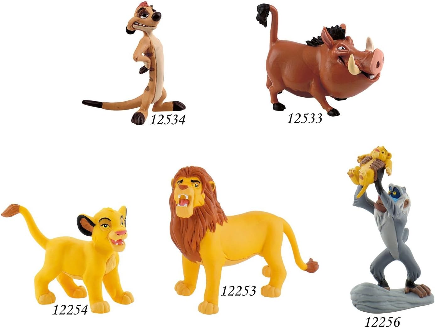 Bullyland Rafiki with Baby Simba Action Figure