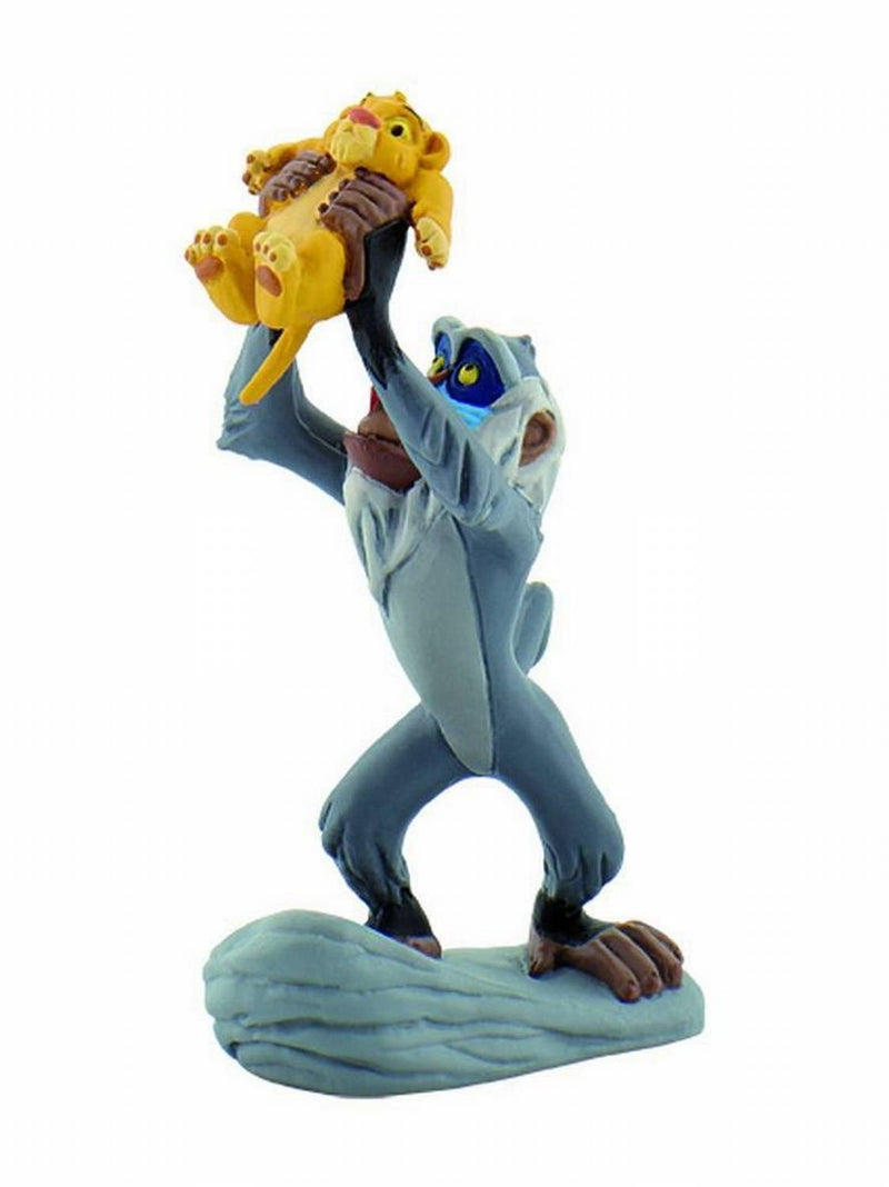 Bullyland Rafiki with Baby Simba Action Figure