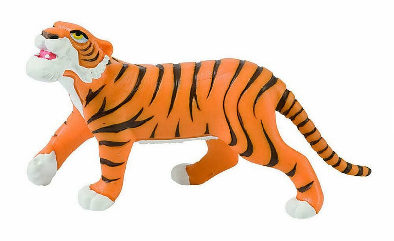 Bullyland 12376-Figura di Gioco, Walt Disney Jungle Book, Shir Khan, Alto Circa 5 cm, Figura Dipinta a Mano, Senza PVC, per Giocare con la Fantasia dei Bambini, Colore Bianco, 12376