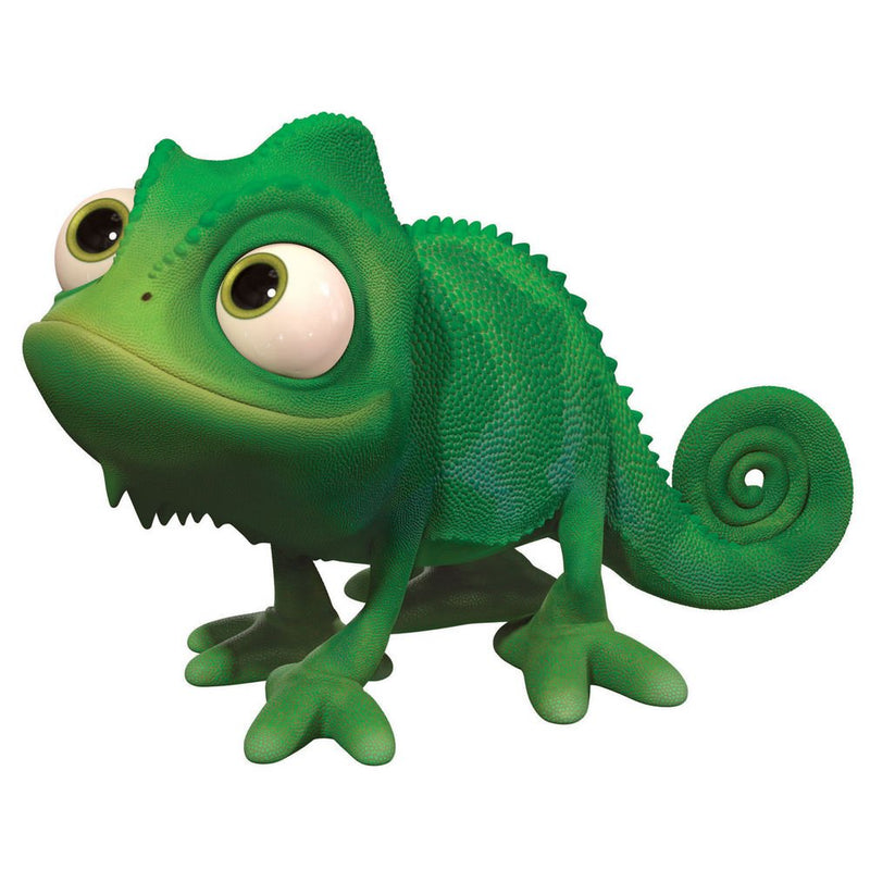 Bullyland-Disney Princess 12422-Figura de juego, Walt Rapunzel, Pascal, aprox. 6 cm de altura, figura pintada a mano, sin PVC, para que los niños jueguen de forma imaginativa, color (Bullyworld 12422
