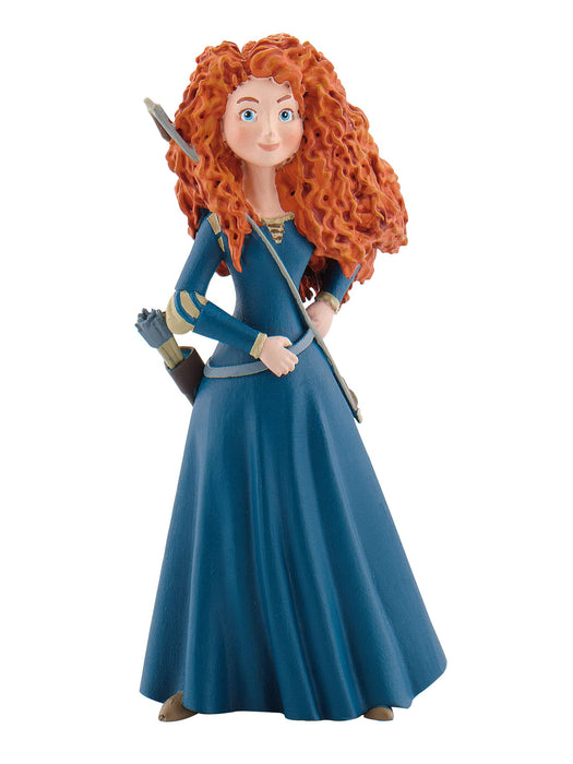 Bullyland Prinzessin Princess Juego de Mérida de Walt Disney, Aprox. 10 cm, Fiel al Detalle, óptimo como Figura de Tarta y pequeño Regalo para niños a Partir de 3 años, Multicolor (BU12825