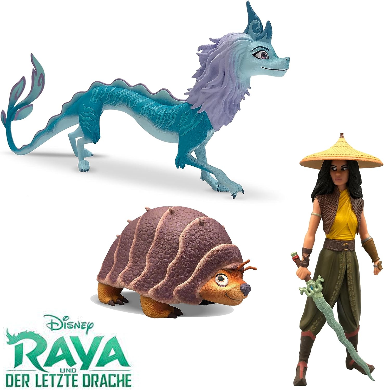 Bullyland 11500 Raya Toy Figure from Walt Disney Raya and the Last Dragon, Approx. 10 cm, Detailed Ideal as a Small Gift for Children from 3 Years