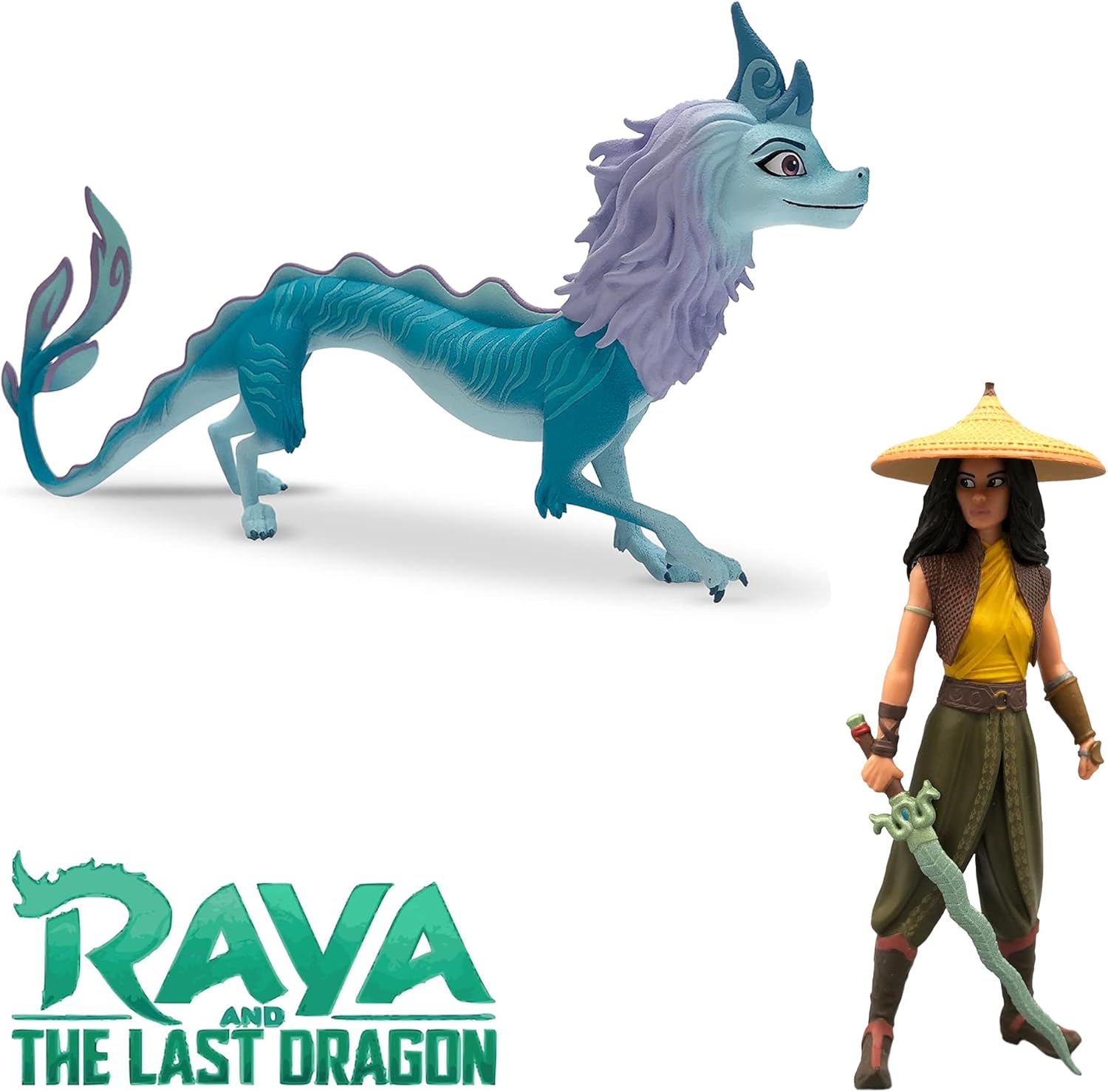 Bullyland 11500 Raya Toy Figure from Walt Disney Raya and the Last Dragon, Approx. 10 cm, Detailed Ideal as a Small Gift for Children from 3 Years
