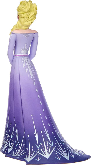 Bullyland Walt Disney, Frozen 2, Elsa with Purple Dress, Toy Figure with Details Hand Painted Made from PVC Material, Approx. 10 cm, from 3 Years, Ideal for Imaginative Play 13510