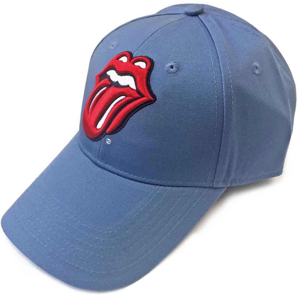 Rolling Stones The Cappellino da Baseball Classic Tongue Band Logo Nuovo Size One Size