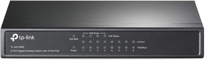 TP-LINK TL-SG1008P - Switch - unmanaged - 4 x 10/100/1000 (PoE