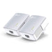 TP-Link TL-PA4010 KIT AV600 Powerline network adapter (500Mbps, 1 port, energy saving, plug and play, compatible with other brand adapters, set of 2) white