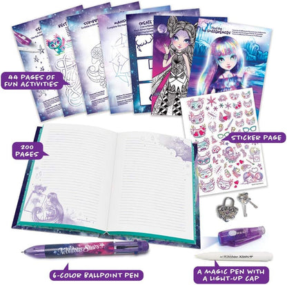 Nebulous Stars NS11104 Isadora's Secret Diary Craft, Colourful, Medium