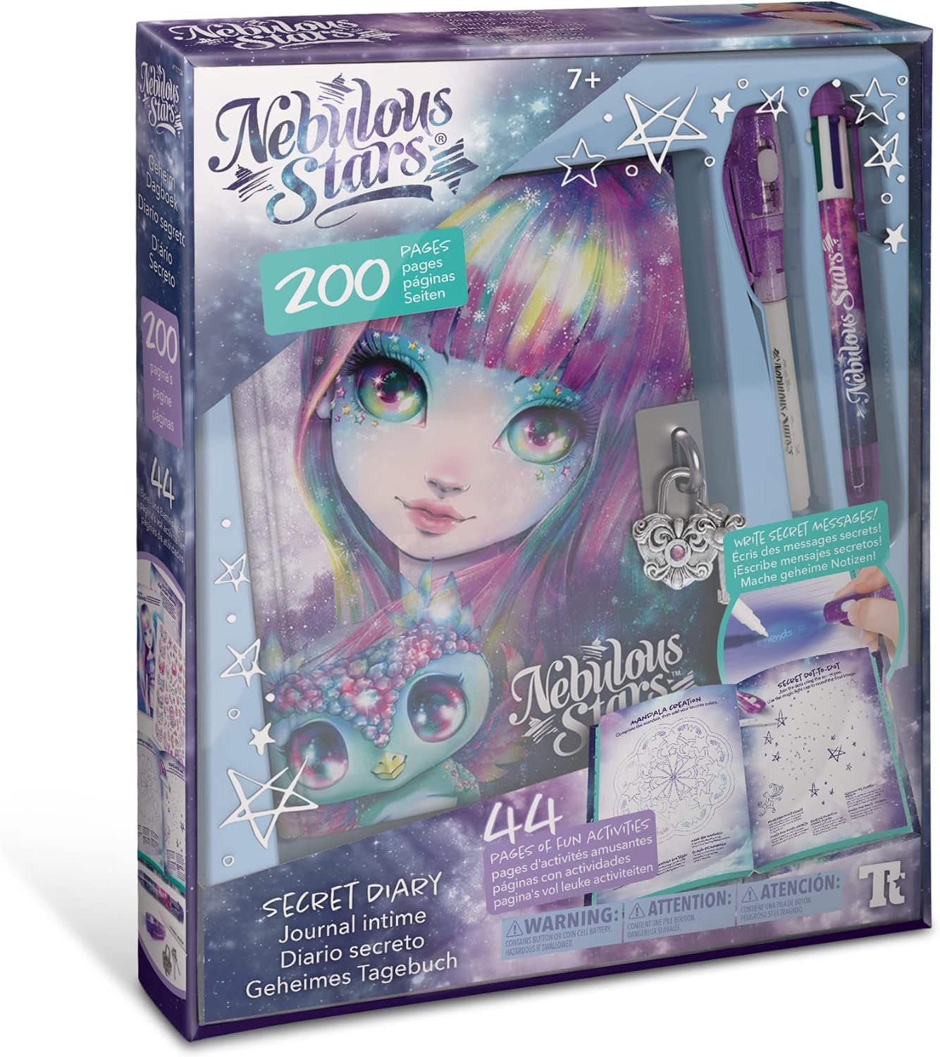 Nebulous Stars NS11104 Isadora's Secret Diary Craft, Colourful, Medium