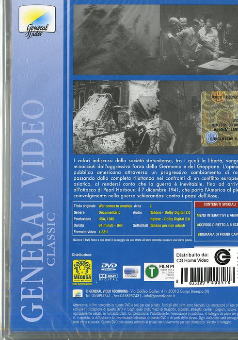 Gli Stati Uniti Entrano In Guerra