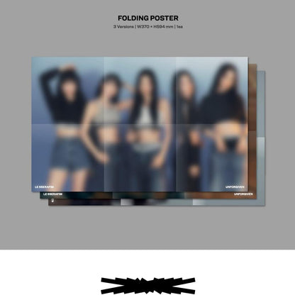 LE SSERAFIM UNFORGIVEN 1st Studio Album Photobook Ver (vol.2)