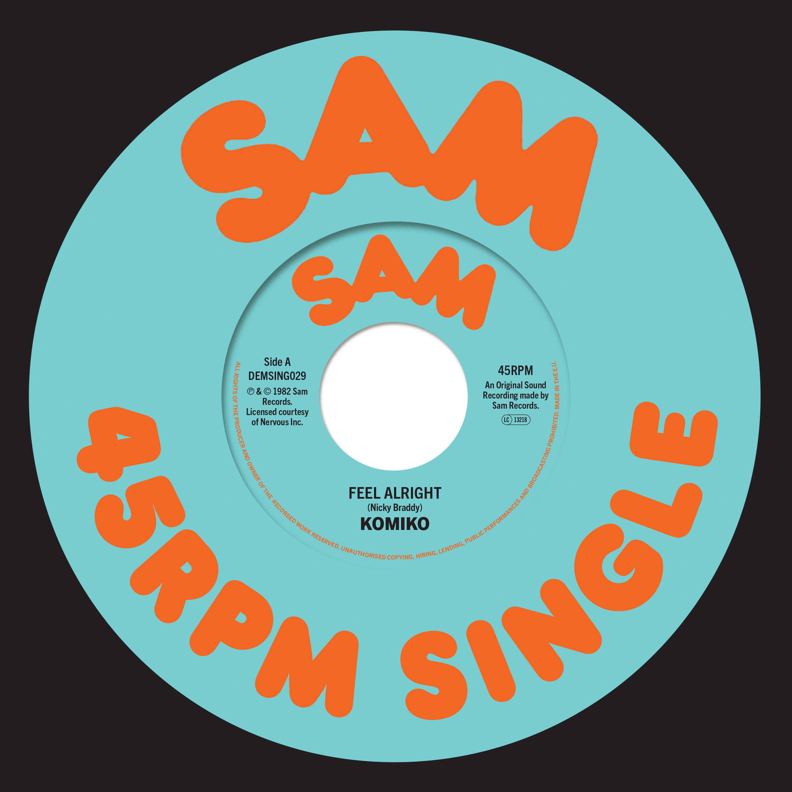 Feel Alright/Feel Alright (Instrumental)
