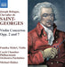 Joseph Bologne, Chevalier De Saint-Georges: Violin Concertos...