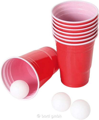 ootb Drinking Game, Beer Pong, with 15 Balls & 22 Cups for 550 ml, 79/3936