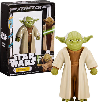 Stretch 07987 Toy. Amazing Stretchy Fun. Fully Stretchable YODA. Ideal Present for Girls, Boys & Star Wars Fans