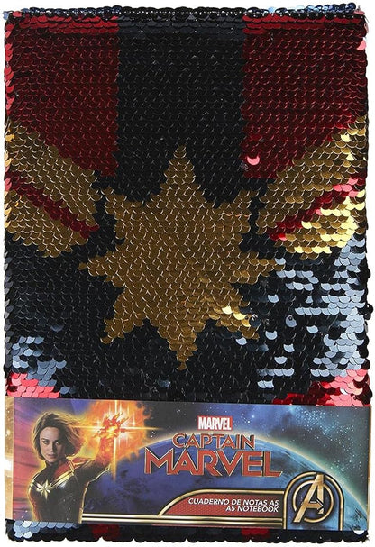 Cerdá Unisex Kids Cuaderno De Notas Premium Captain Marvel Premium Captain Marvel Notebook Not Applicable, Multi, A5: A5