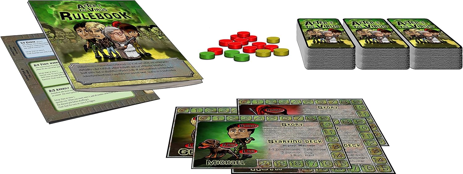 Fryx Games FYX46050 After The Virus strategy board game, Multi-colored