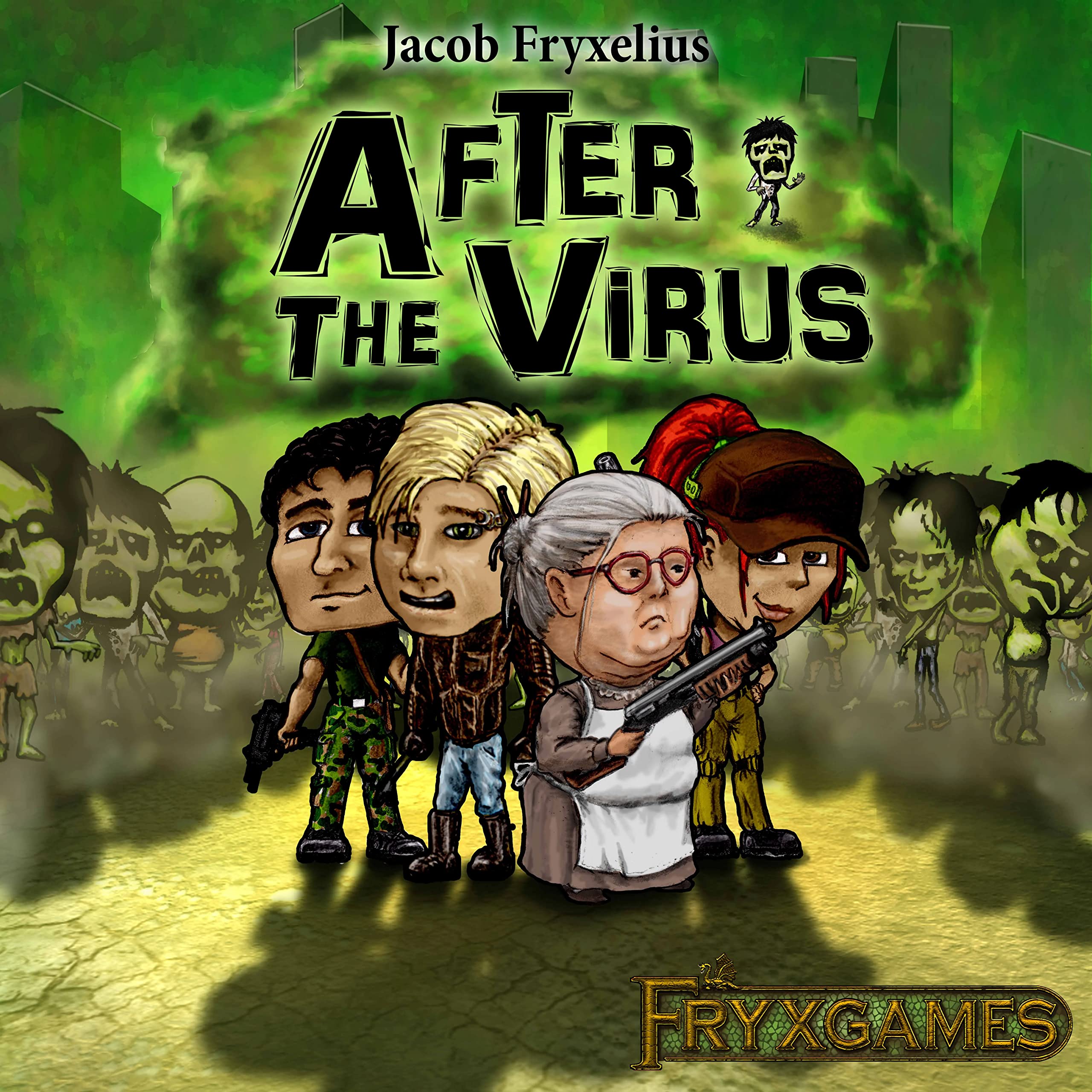 Fryx Games FYX46050 After The Virus strategy board game, Multi-colored