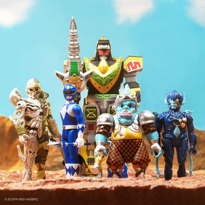 Super7 Mighty Morphin Power Rangers Squatt 3.75 in Reaction Figure