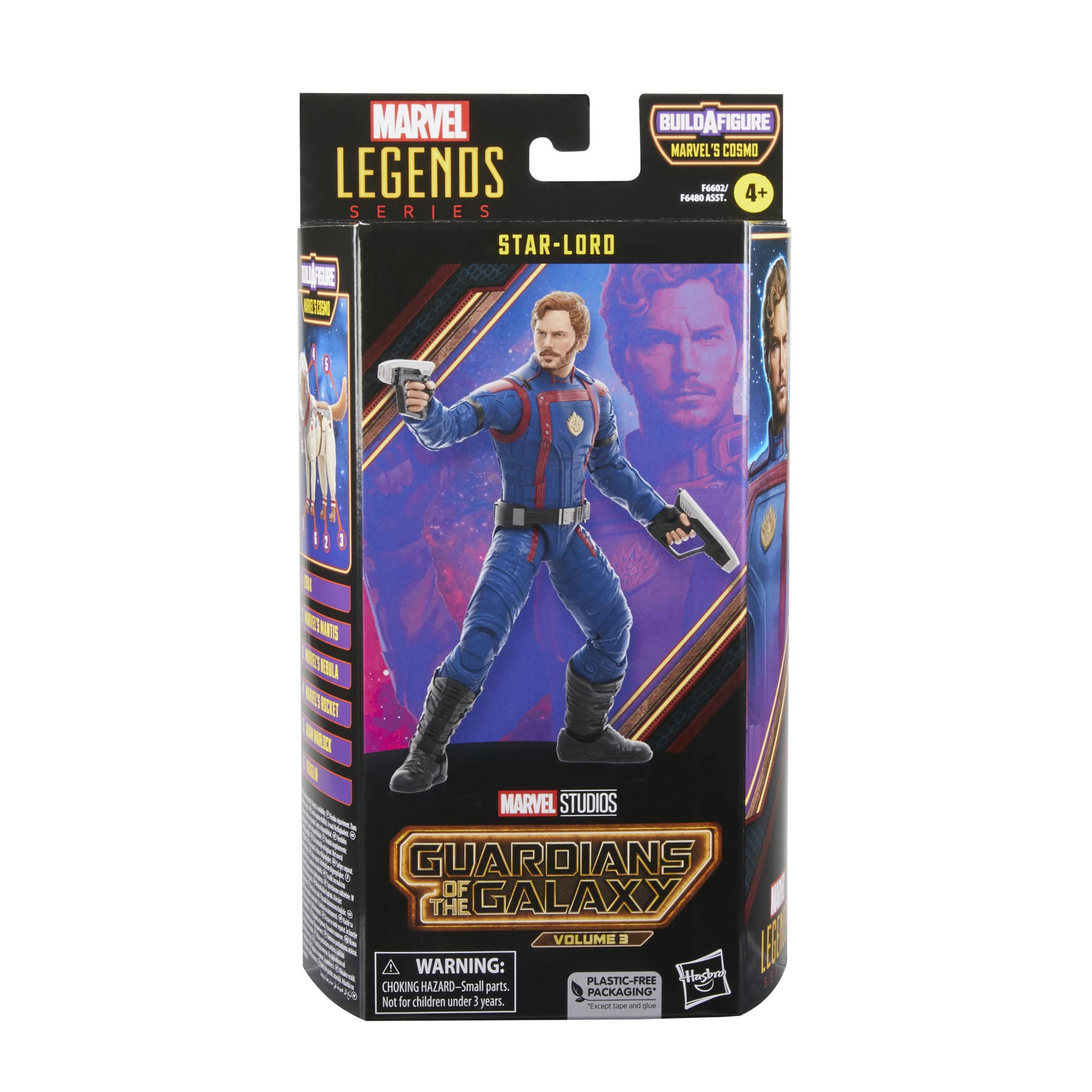 Marvel Legends Series Star-Lord, Guardians of the Galaxy Vol. 3 6-Inch Action Figures