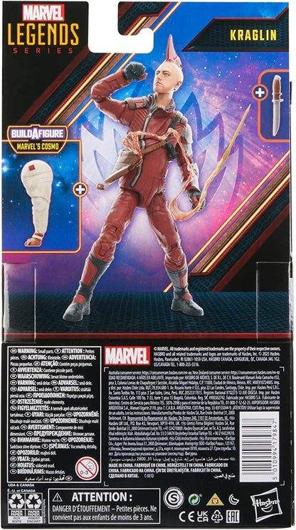 Marvel Legends Series Kraglin, Guardians of the Galaxy Vol. 3 6-Inch Action Figures