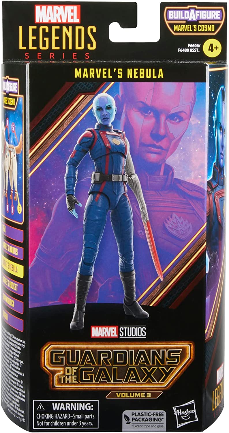Marvel Legends Series Nebula, Guardians of the Galaxy Vol. 3 6-Inch Action Figures