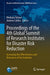 Proceedings Of The 4Th Global Summit Of Research Institutes For Disaster Risk Reduction : Increasing The Effectiveness A