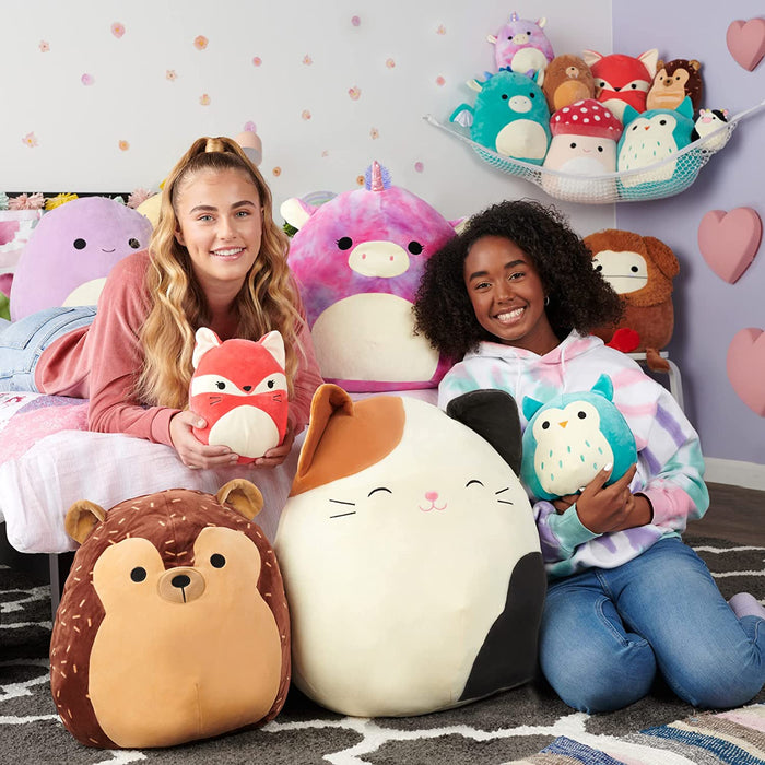 Squishmallows SQCR02413 - Leigh die gelbe Kröte 30 cm, offizielles Kelly Toys Plüsch, superweiches Kuscheltier