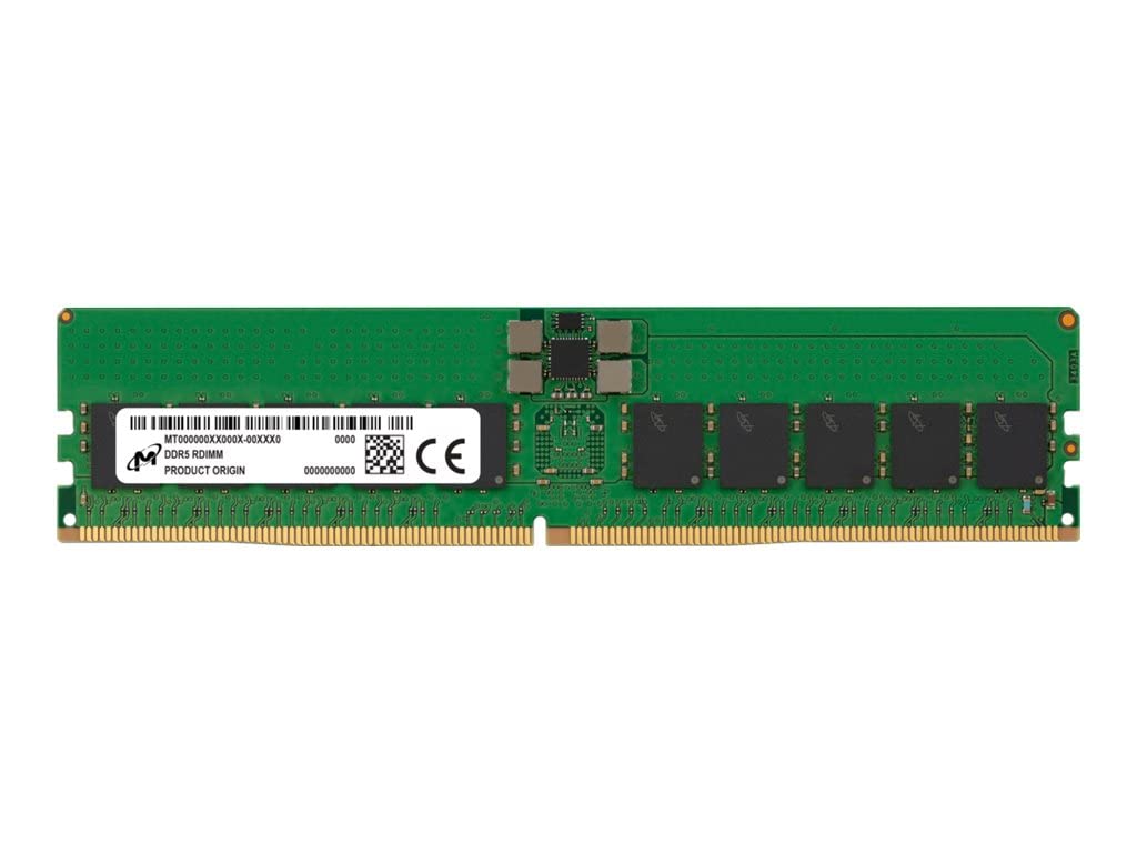 MICRON Server Memory Module DDR5|32GB|RDIMM|4800 MHz|CL 40|1.1 V|MTC20F1045S1RC48BA2R