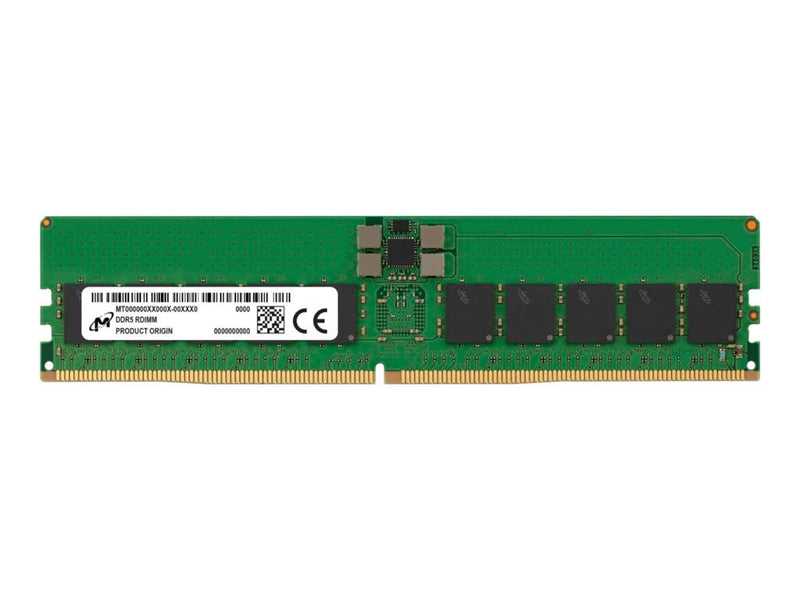 MICRON Server Memory Module DDR5|32GB|RDIMM|4800 MHz|CL 40|1.1 V|MTC20F1045S1RC48BA2R