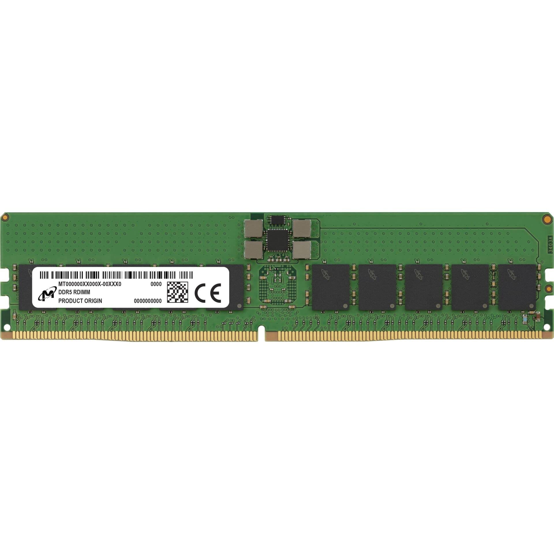CRUCIAL Micron - DDR5 - Módulos - 32 GB - DIMM 288-pin - 4800 MHz / PC5-38400