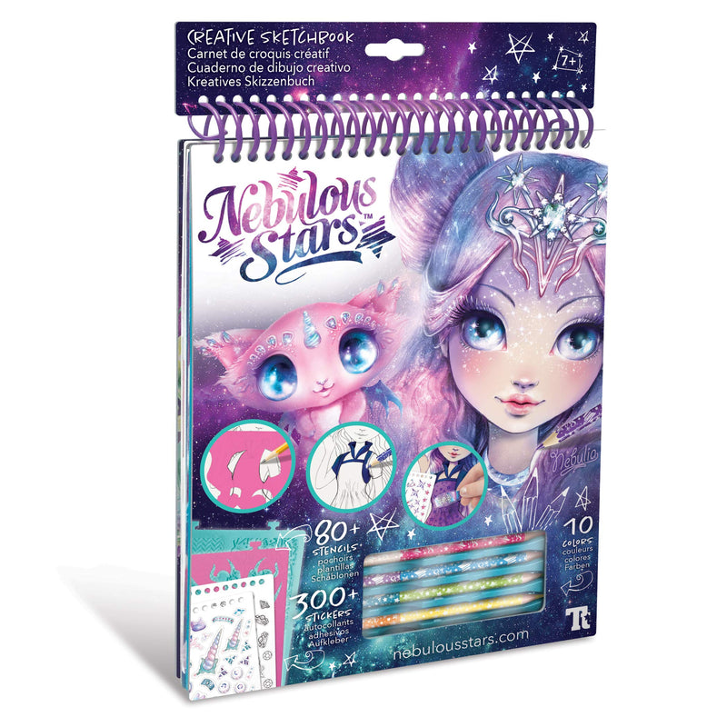 4M Nebulous Stars Nebulia's Creative Sketchbook,30x22x2cm