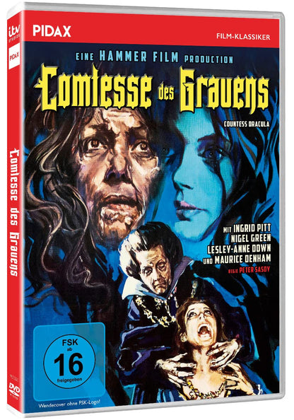 Comtesse des Grauens (Countess Dracula) / Kultiger Horrorfilm aus den legendären Hammer-Studios (Pidax Film-Klassiker