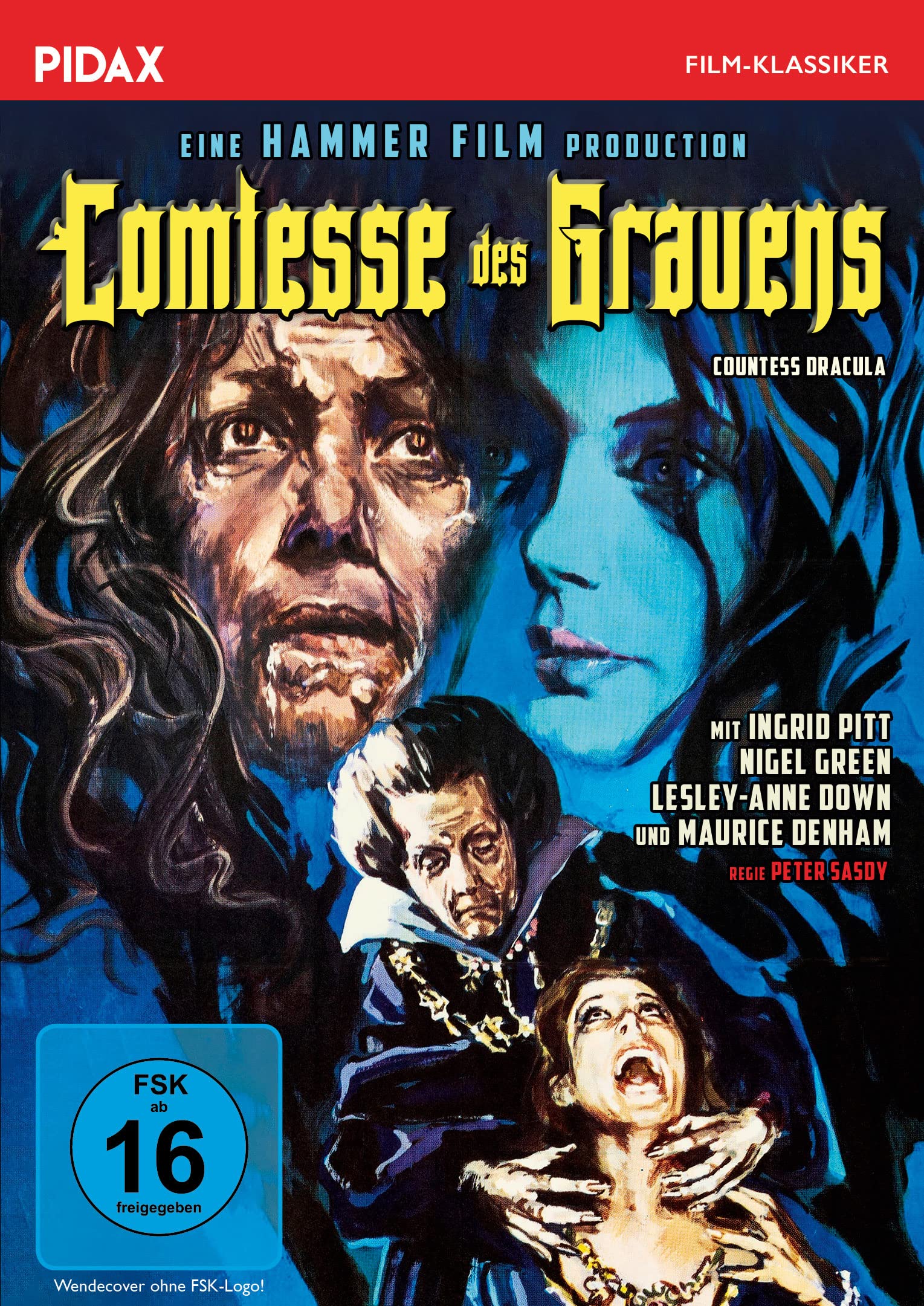 Comtesse des Grauens (Countess Dracula) / Kultiger Horrorfilm aus den legendären Hammer-Studios (Pidax Film-Klassiker