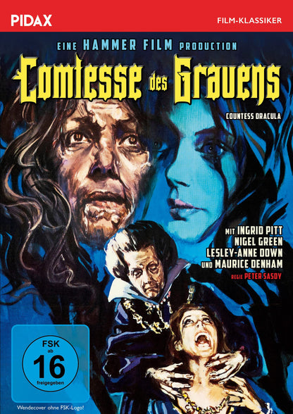 Comtesse des Grauens (Countess Dracula) / Kultiger Horrorfilm aus den legendären Hammer-Studios (Pidax Film-Klassiker