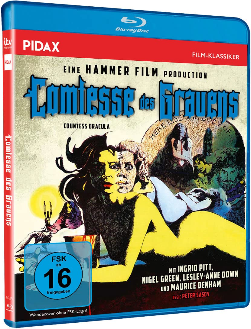Comtesse des Grauens (Countess Dracula) / Kultiger Horrorfilm aus den legendären Hammer-Studios (Pidax Film-Klassiker) [Blu-ray]