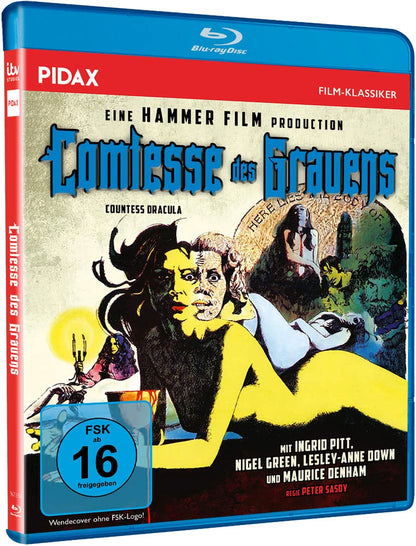 Comtesse des Grauens (Countess Dracula) / Kultiger Horrorfilm aus den legendären Hammer-Studios (Pidax Film-Klassiker) [Blu-ray]