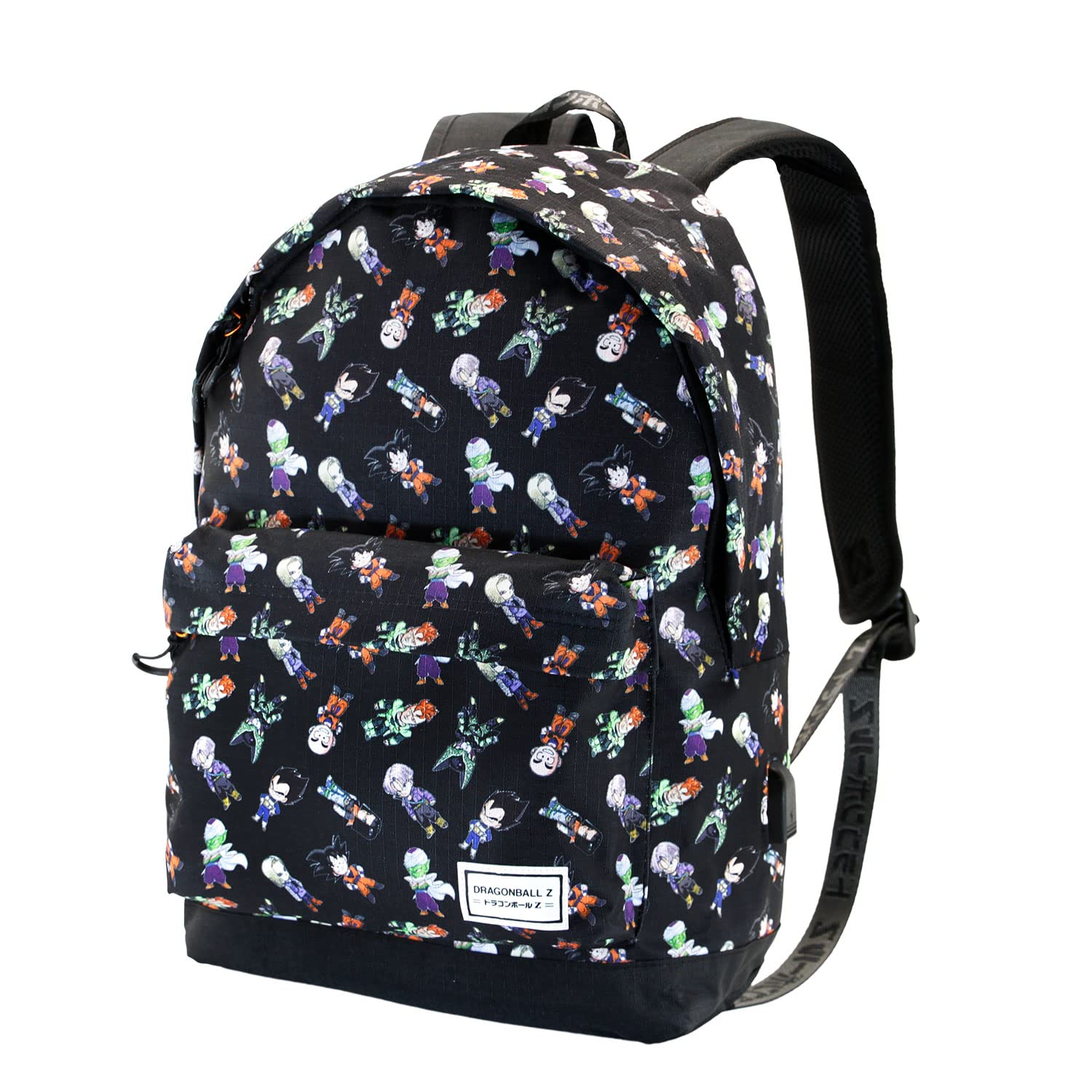 Dragon Ball SD-HS Backpack 1.3, Black, 18 x 30 x 45 cm, Capacity 23.8 L