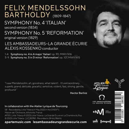 Mendelssohn: Symphony No. 4, 'Italian'/...