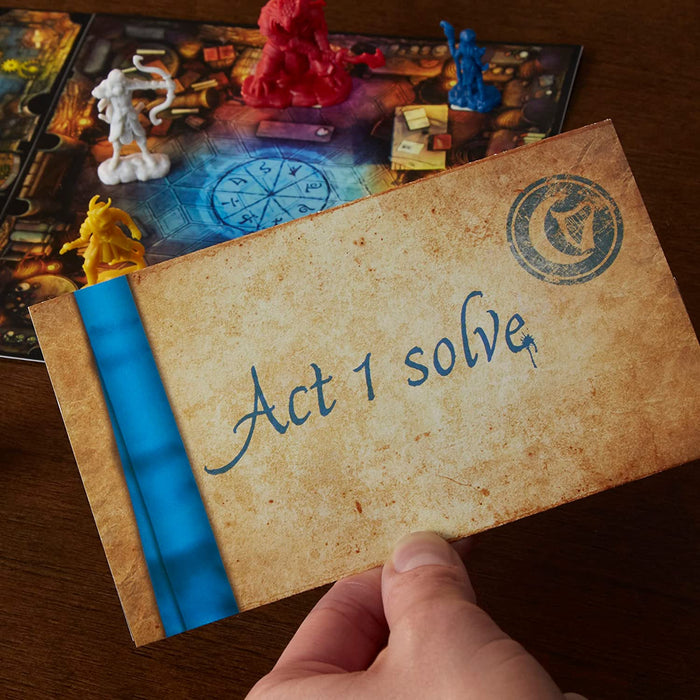 Hasbro Gaming, Dungeons & Dragons: Bedlam in Neverwinter, Escape Room, Cooperative Board Games for Ages 12+, 2-6 Players, 3 Acts Approx. 90 Mins. Each