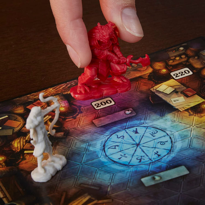 Hasbro Gaming, Dungeons & Dragons: Bedlam in Neverwinter, Escape Room, Cooperative Board Games for Ages 12+, 2-6 Players, 3 Acts Approx. 90 Mins. Each