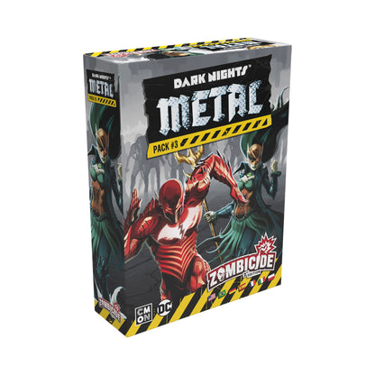 CMON Zombicide Dark Nights Metal Pack #3 | Set of Justice League Miniatures Compatible with Zombicide 2nd Edition Game for Adults | Ages 14+ | 1-6 Players | Average Playtime 60 Minutes | Made